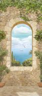 Фреска Окно с видом на голубое море